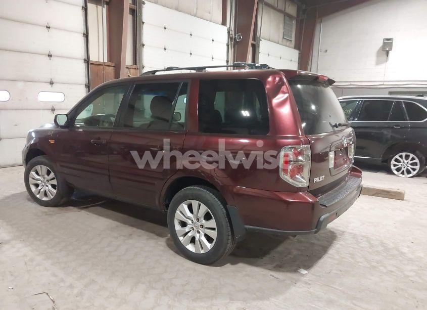 Photo 3 of 2007 Honda Pilot EX-L (VIN 5FNYF18527B004408)