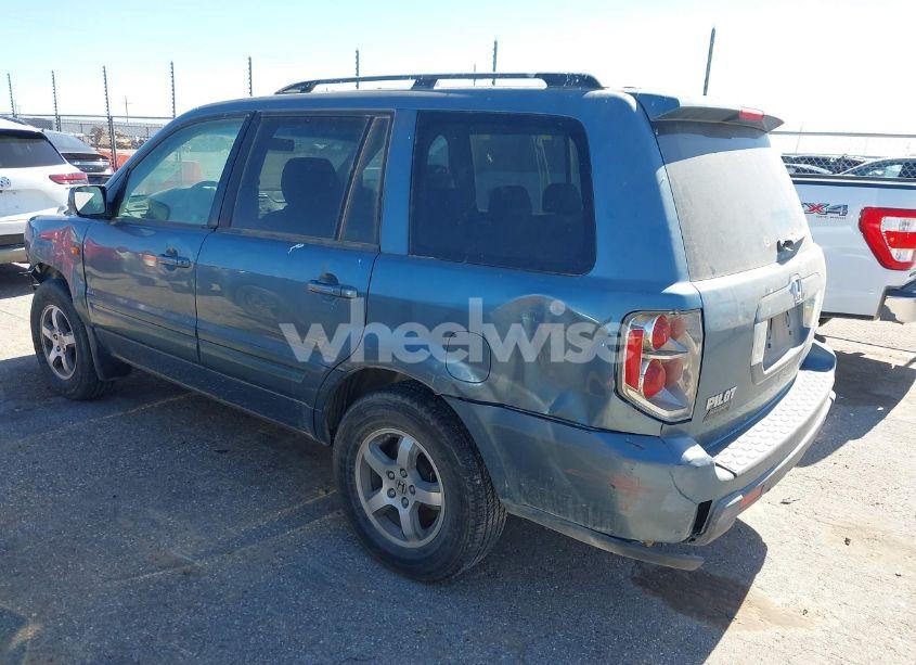 Photo 3 of 2008 Honda Pilot EX-L (VIN 5FNYF18528B009139)