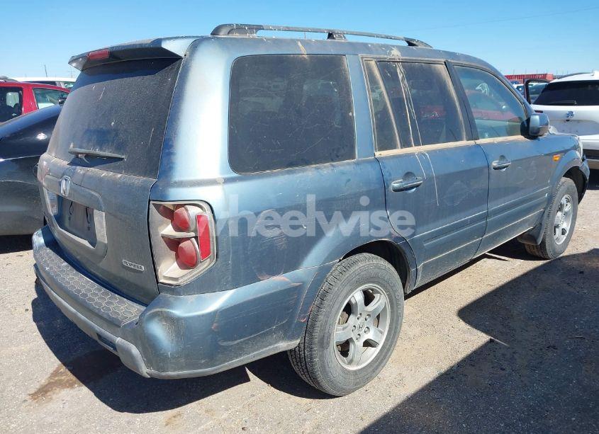 Photo 4 of 2008 Honda Pilot EX-L (VIN 5FNYF18528B009139)