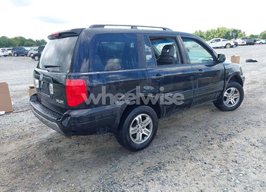 Photo 4 of 2004 Honda Pilot EX-L (VIN 5FNYF18534B005062)