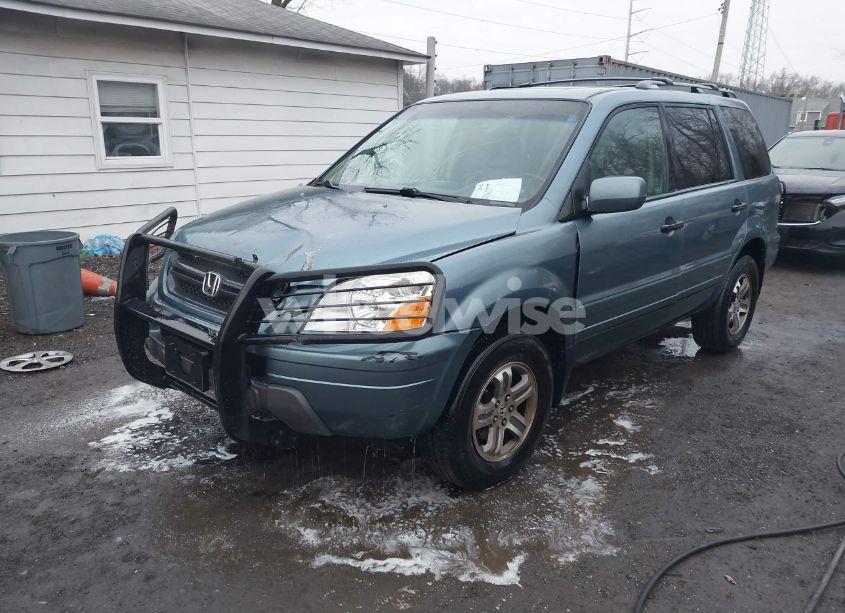 Photo 2 of 2005 Honda Pilot EX-L (VIN 5FNYF18535B020548)