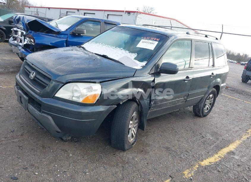 Photo 2 of 2005 Honda Pilot EX-L (VIN 5FNYF18535B053100)
