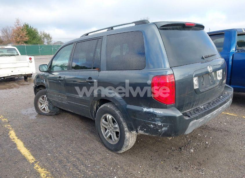 Photo 3 of 2005 Honda Pilot EX-L (VIN 5FNYF18535B053100)