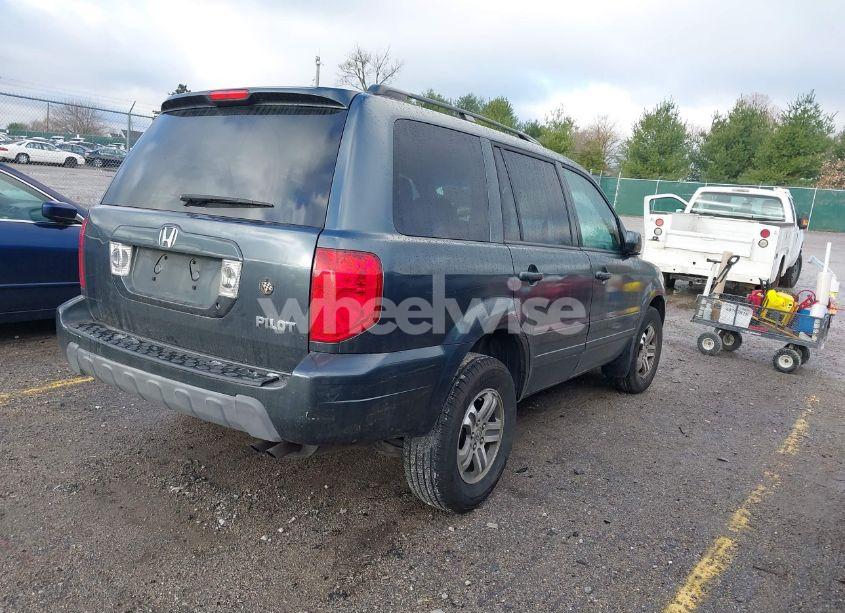 Photo 4 of 2005 Honda Pilot EX-L (VIN 5FNYF18535B053100)