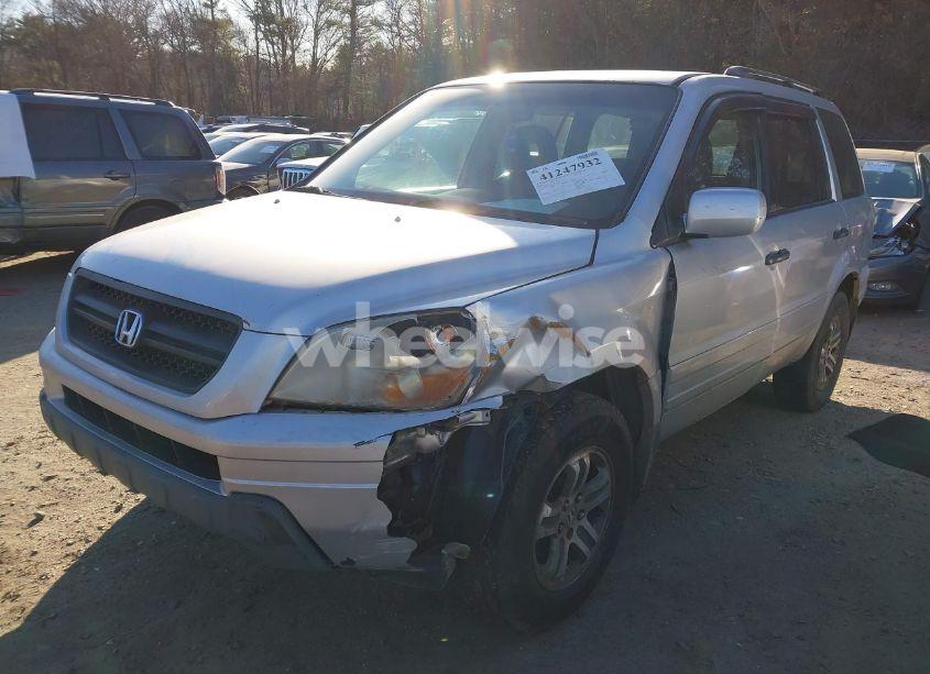 Photo 2 of 2005 Honda Pilot EX-L (VIN 5FNYF18535B058815)