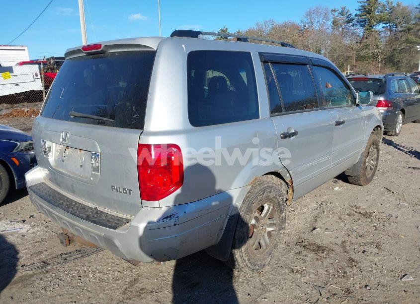 Photo 4 of 2005 Honda Pilot EX-L (VIN 5FNYF18535B058815)