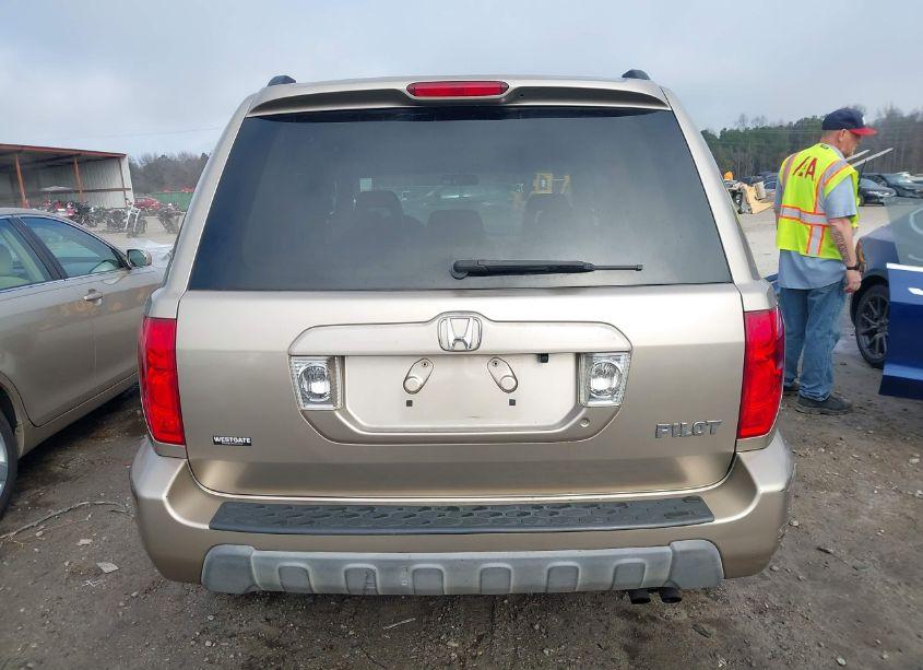 Photo 16 of 2005 Honda Pilot EX-L (VIN 5FNYF18535B059799)