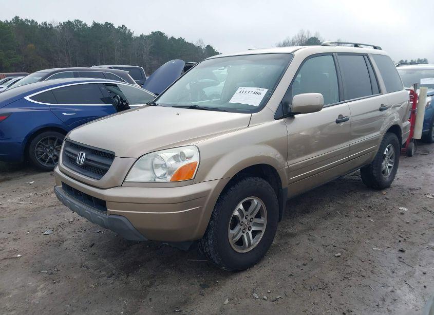 Photo 2 of 2005 Honda Pilot EX-L (VIN 5FNYF18535B059799)