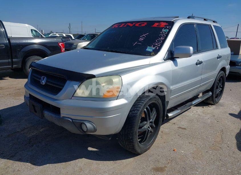 Photo 2 of 2005 Honda Pilot EX-L (VIN 5FNYF18535B063853)