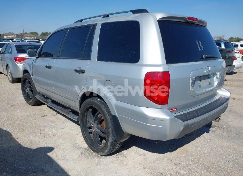 Photo 3 of 2005 Honda Pilot EX-L (VIN 5FNYF18535B063853)