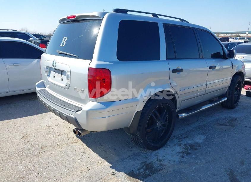 Photo 4 of 2005 Honda Pilot EX-L (VIN 5FNYF18535B063853)
