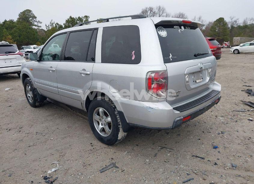 Photo 3 of 2007 Honda Pilot EX-L (VIN 5FNYF18537B015420)