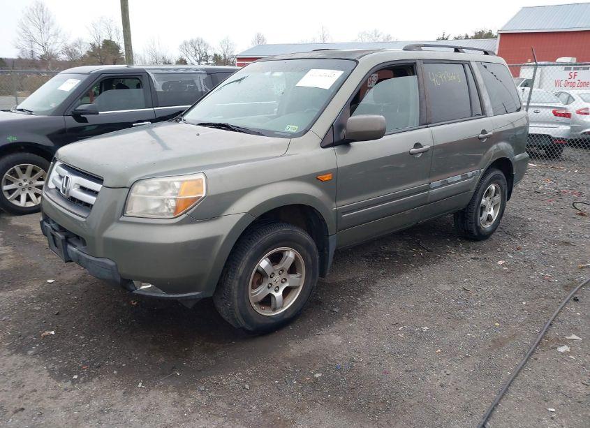 Photo 2 of 2008 Honda Pilot EX-L (VIN 5FNYF18538B020439)