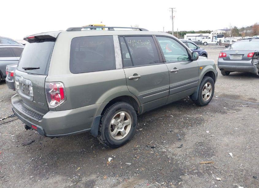 Photo 4 of 2008 Honda Pilot EX-L (VIN 5FNYF18538B020439)