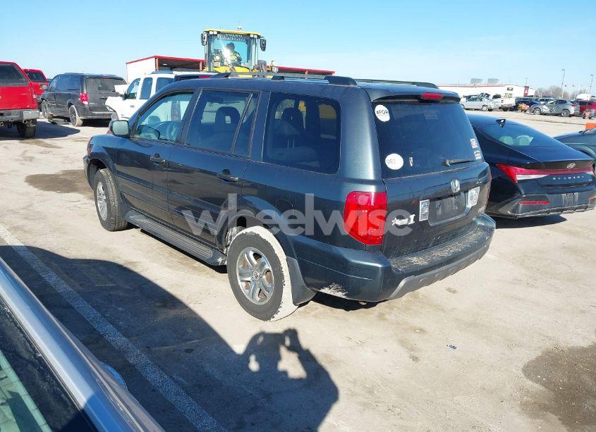 Photo 3 of 2005 Honda Pilot EX-L (VIN 5FNYF18545B026861)