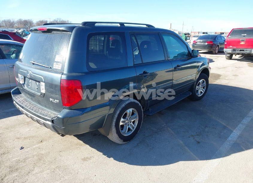 Photo 4 of 2005 Honda Pilot EX-L (VIN 5FNYF18545B026861)