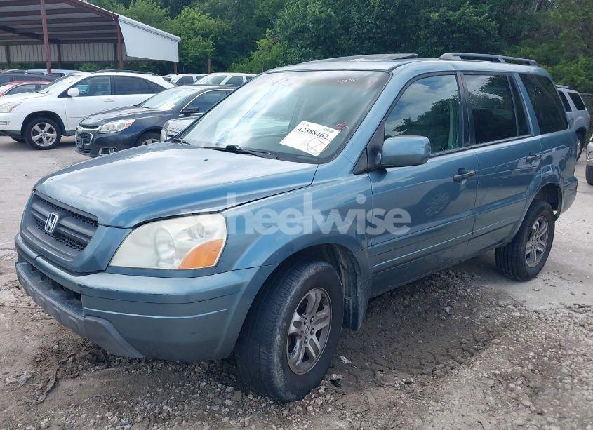 Photo 2 of 2005 Honda Pilot EX-L (VIN 5FNYF18545B035625)