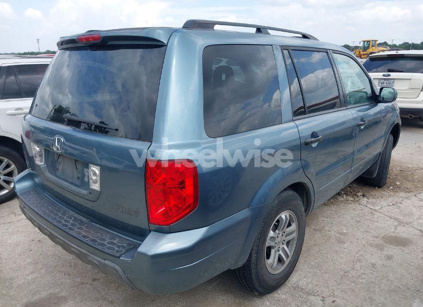 Photo 4 of 2005 Honda Pilot EX-L (VIN 5FNYF18545B035625)