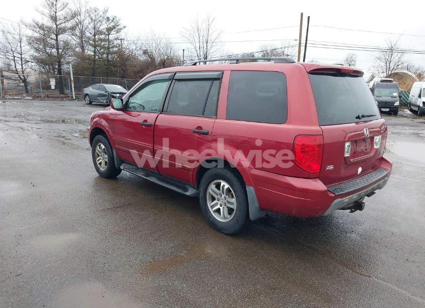 Photo 3 of 2005 Honda Pilot EX-L (VIN 5FNYF18545B060380)