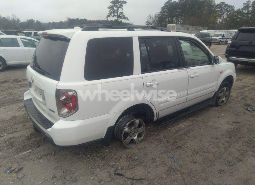 Photo 4 of 2007 Honda Pilot EX-L (VIN 5FNYF18547B013191)