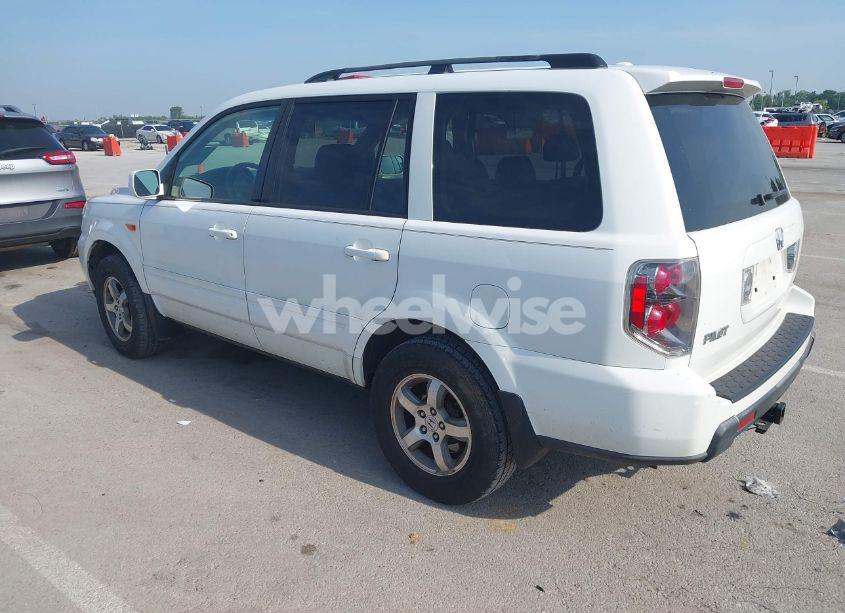 Photo 3 of 2007 Honda Pilot EXL (VIN 5FNYF18547B015099)