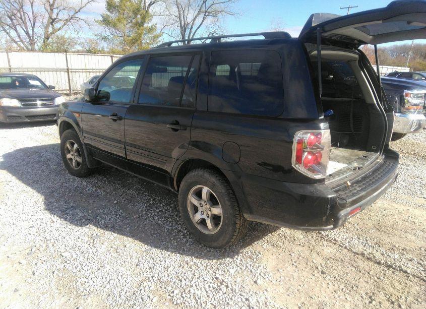 Photo 3 of 2007 Honda Pilot EX-L (VIN 5FNYF18547B022098)