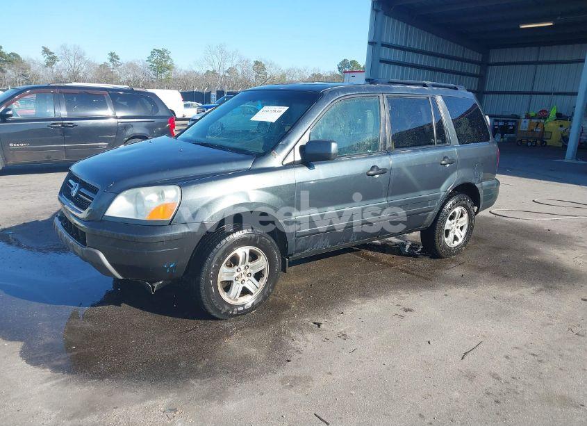 Photo 2 of 2005 Honda Pilot EX-L (VIN 5FNYF18555B005162)