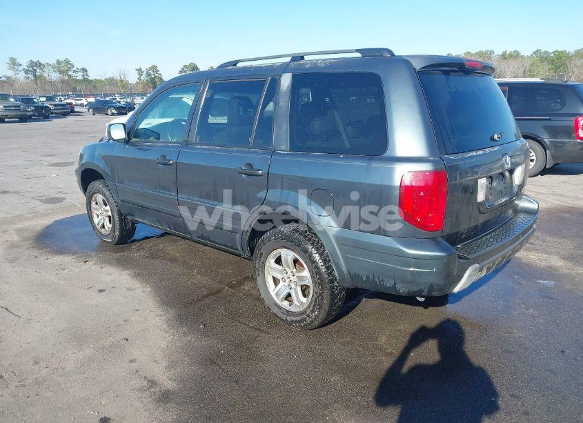 Photo 3 of 2005 Honda Pilot EX-L (VIN 5FNYF18555B005162)