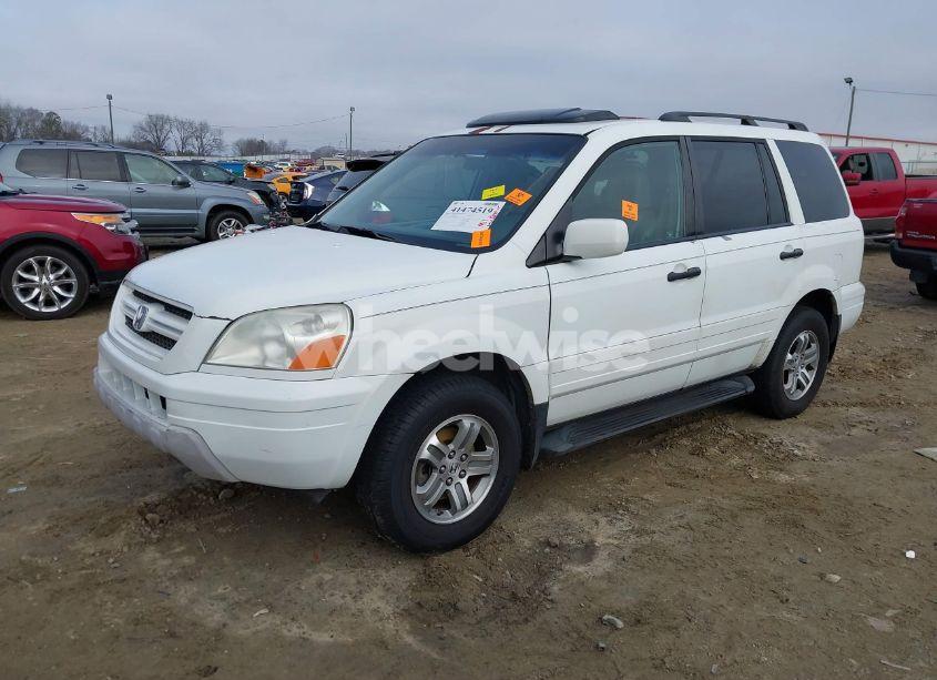 Photo 2 of 2005 Honda Pilot EX-L (VIN 5FNYF18555B020678)