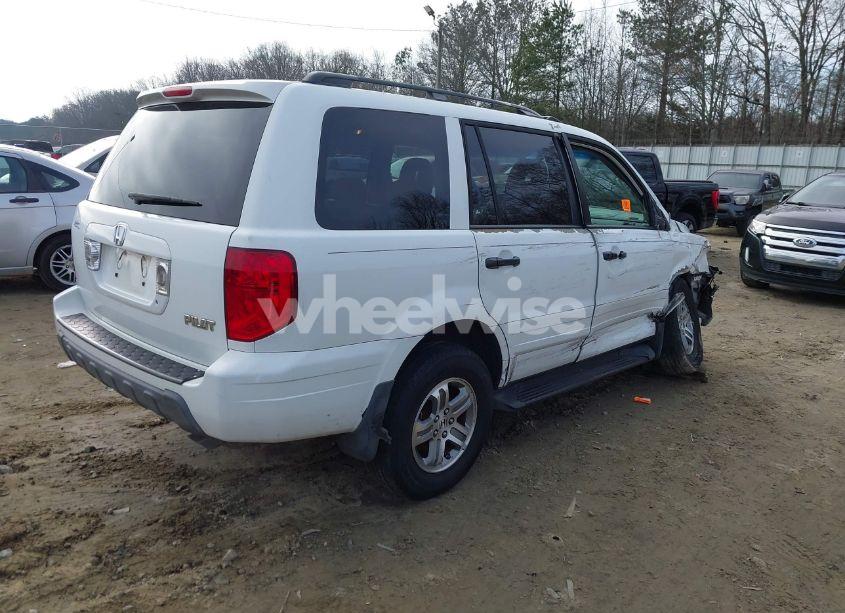 Photo 4 of 2005 Honda Pilot EX-L (VIN 5FNYF18555B020678)