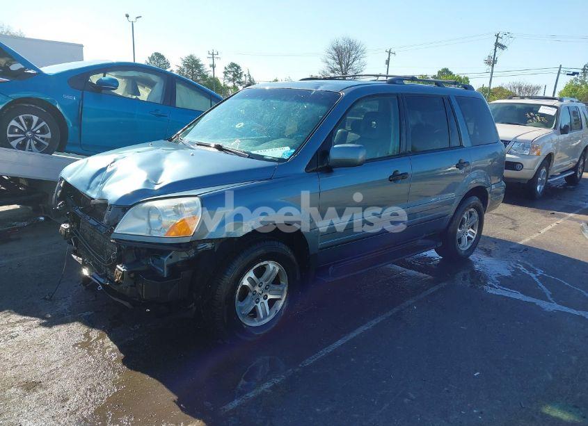 Photo 2 of 2005 Honda Pilot EX-L (VIN 5FNYF18555B034600)
