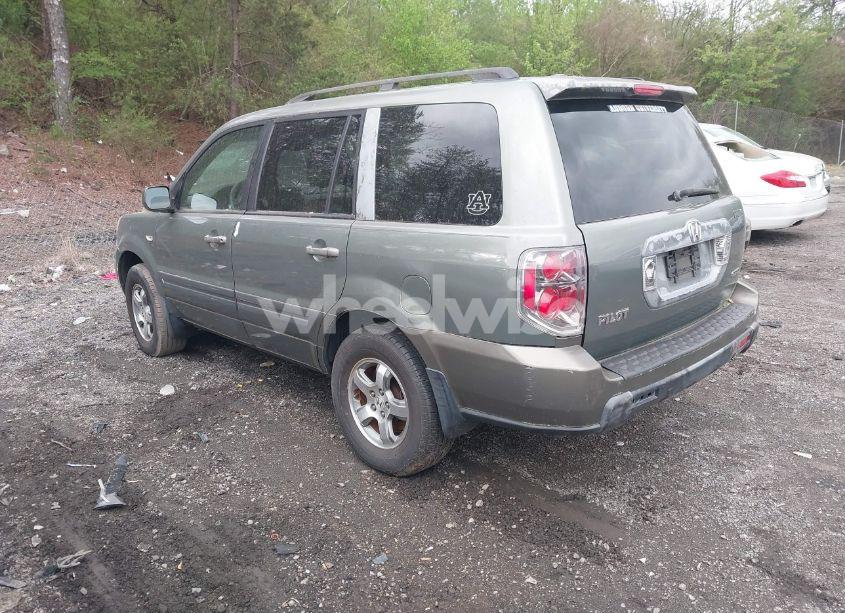 Photo 3 of 2008 Honda Pilot EX-L (VIN 5FNYF18558B010267)