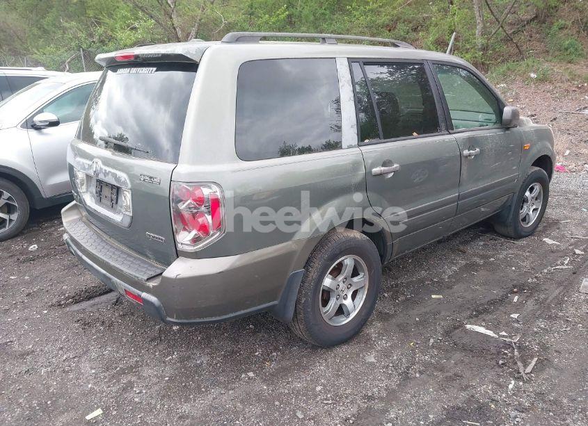 Photo 4 of 2008 Honda Pilot EX-L (VIN 5FNYF18558B010267)