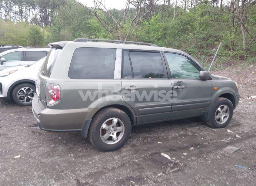 Photo 6 of 2008 Honda Pilot EX-L (VIN 5FNYF18558B010267)