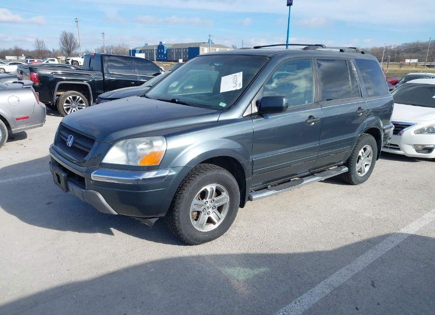 Photo 2 of 2005 Honda Pilot EX-L (VIN 5FNYF18565B004439)