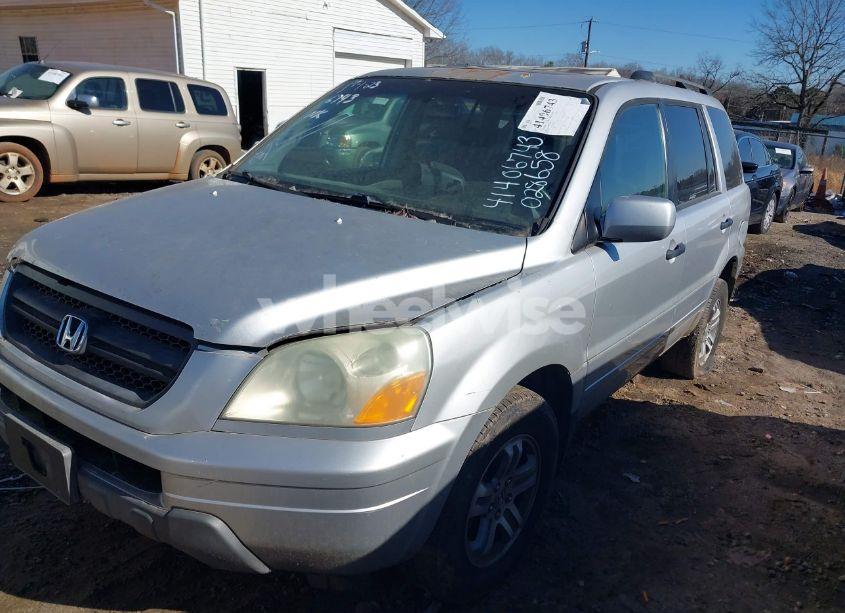 Photo 2 of 2005 Honda Pilot EX-L (VIN 5FNYF18565B028658)