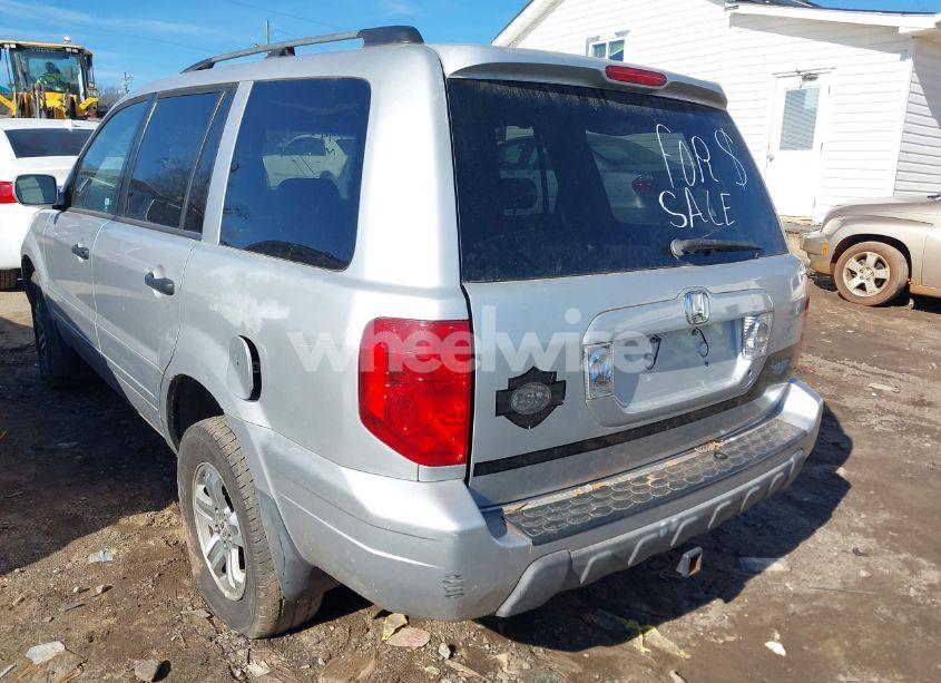 Photo 3 of 2005 Honda Pilot EX-L (VIN 5FNYF18565B028658)