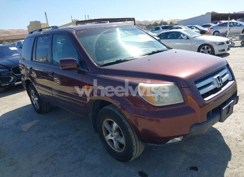 2007 Honda Pilot EX-L (VIN 5FNYF18567B011233) main photo