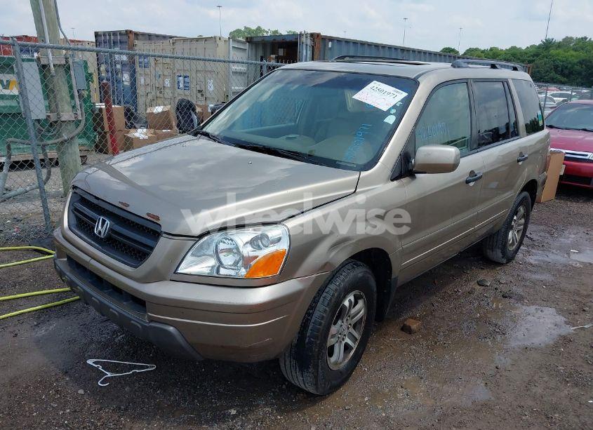 Photo 2 of 2005 Honda Pilot EX-L (VIN 5FNYF18575B018088)