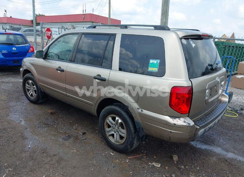 Photo 3 of 2005 Honda Pilot EX-L (VIN 5FNYF18575B018088)