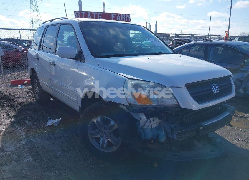 2005 Honda Pilot EX-L (VIN 5FNYF18575B043377) main photo