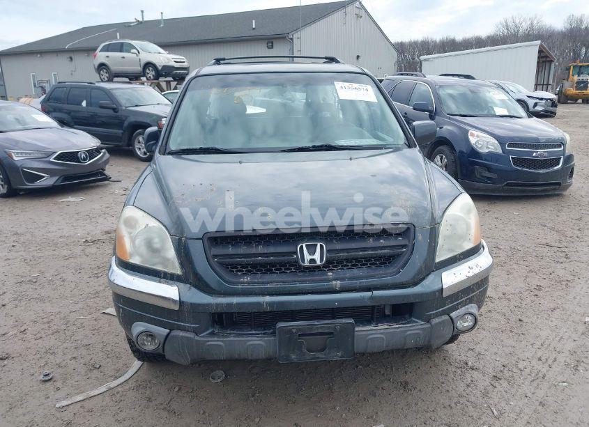 Photo 12 of 2005 Honda Pilot EX-L (VIN 5FNYF18575B068442)