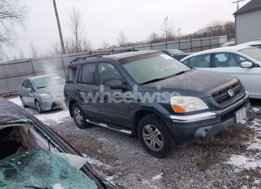 Photo 13 of 2005 Honda Pilot EX-L (VIN 5FNYF18575B068442)