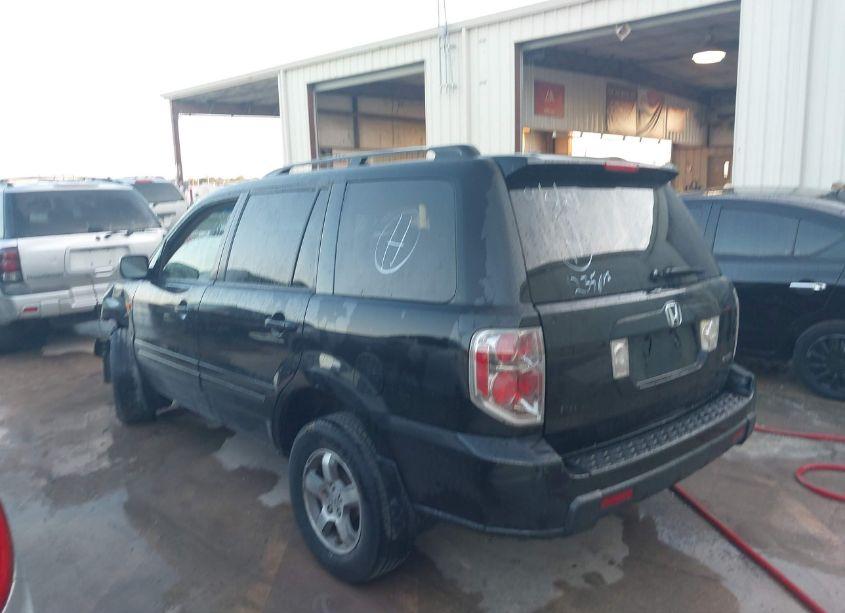 Photo 3 of 2007 Honda Pilot EX-L (VIN 5FNYF18577B021298)