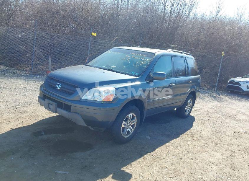 Photo 2 of 2005 Honda Pilot EX-L (VIN 5FNYF18585B002529)