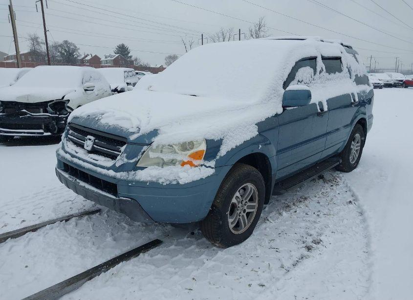 Photo 2 of 2005 Honda Pilot EX-L (VIN 5FNYF18585B045428)