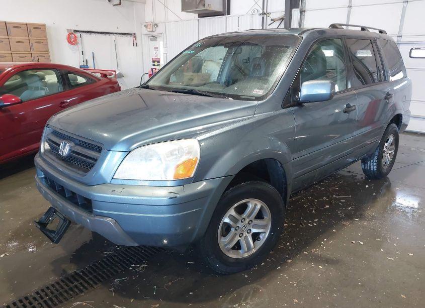 Photo 2 of 2005 Honda Pilot EX-L (VIN 5FNYF18585B048068)