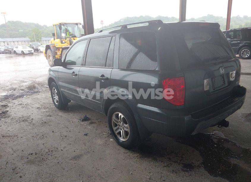 Photo 3 of 2005 Honda Pilot EX-L (VIN 5FNYF18585B055263)