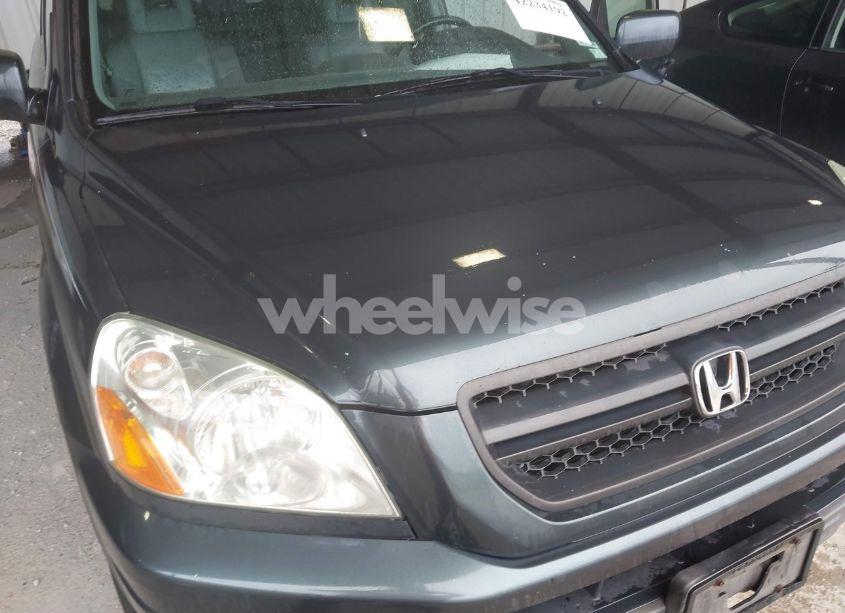 Photo 6 of 2005 Honda Pilot EX-L (VIN 5FNYF18585B055263)