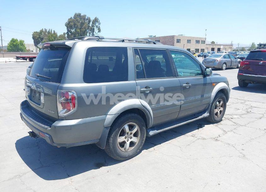 Photo 4 of 2007 Honda Pilot EX-L (VIN 5FNYF18587B015655)